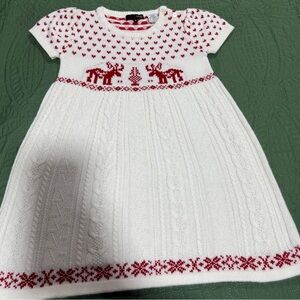 h.i.p. Festive Red and White Knit Sweater